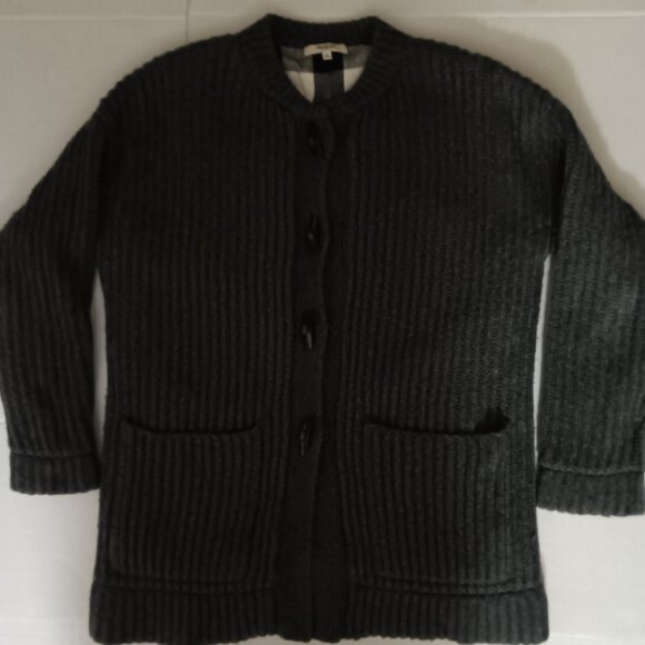 MADEWELL MERINO WOOL ALPACA BLEND CARDIGAN SWEATER - Picture 10 of 14